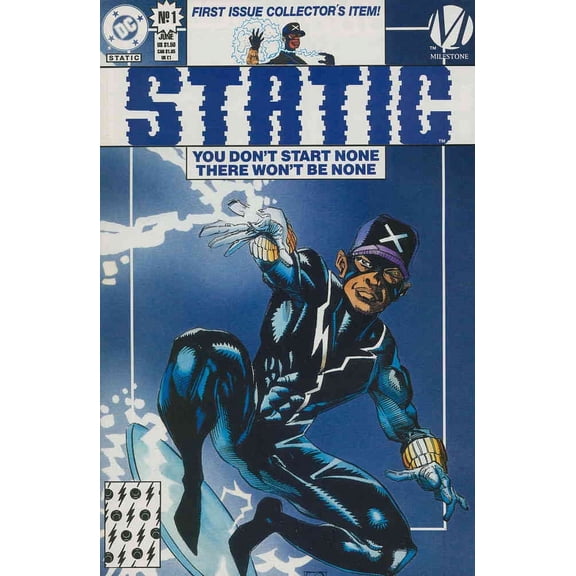 Static #1 VF ; DC Comic Book