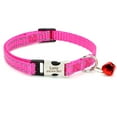 thumbnail image 4 of Pet Artist Reflective Personalised Cat Collar Adjustable With Custom Engraved Name Tag Bell, 4 of 16
