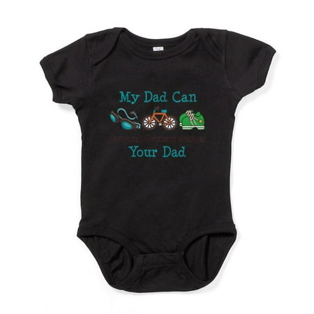 

CafePress - Dad Triathlete Triathlon Infant Bodysuit - Cute Infant Bodysuit Baby Romper - Size Newborn - 24 Months