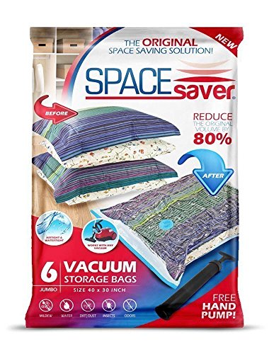Bedding 3 Size 2 x Jubmo, 2 x Large, 2 Middle No Hands Pump Needed Blankets 6 Combo Space Saver Bags Reusable Travel Compressed Bags Ideal for Pillows Clothes Hi Storage Vacuum Storage Bags