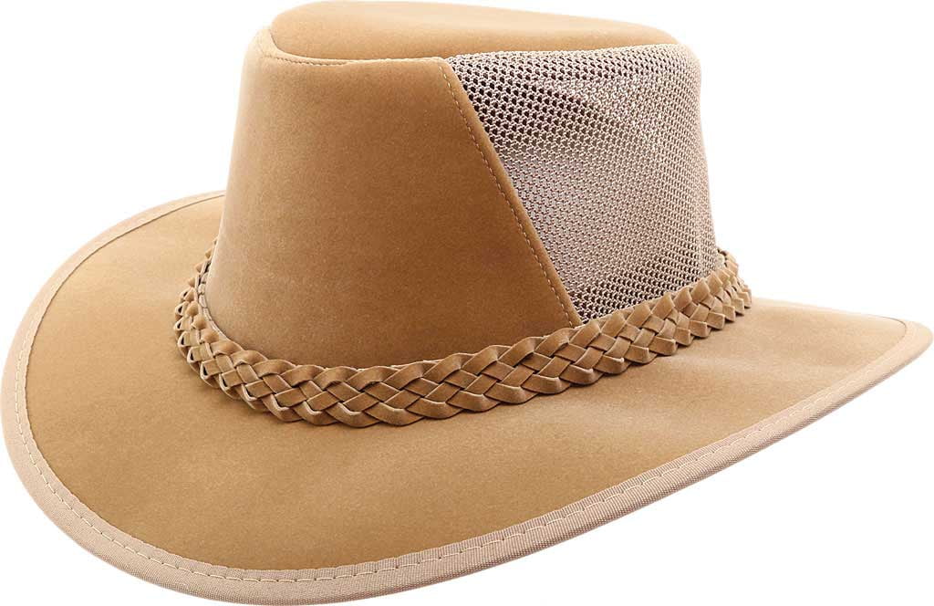 soaker with mesh back hat tan 