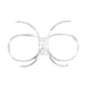 thumbnail image 4 of Adaptador de inserción para gafas de esquí, marco interior, fácil de usar, ligero, accesorios para gafas, universal para snowboard, deportes,, 4 of 9