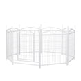 thumbnail image 5 of 32 inch 8 Panels Dog Playpen Indoor Pet Dog Fence Outdoor Exercise Pen with Doors for Dog Fence Puppy Pen, 5 of 6