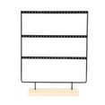 thumbnail image 2 of Earring Storage Display Rack 66Holes Modern Durable for Bathroom Shop Vanity Black, 2 of 9