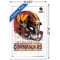 thumbnail image 2 of NFL Washington Commanders - Casque anti-goutte 22, 2 of 4