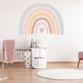 thumbnail image 4 of Decords Rainbow Wall Decals, Peel and Stick Large Rainbow Stickers Colorful Baby Room Decor Rainbow Wallpaper for Girls Kids Bedroom Nursery Playroom Decor, 22.8*27.5inch, 4 of 6