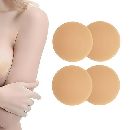 Extra Nipple Covers for Women  Thicker Adhesive Silicone Bra Pasties for Strapless Dress