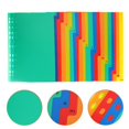 thumbnail image 4 of KEINXS 21pcs Office Binder Book Dividers Detachable Binder Tabs Notebook Binder Dividers, 4 of 7