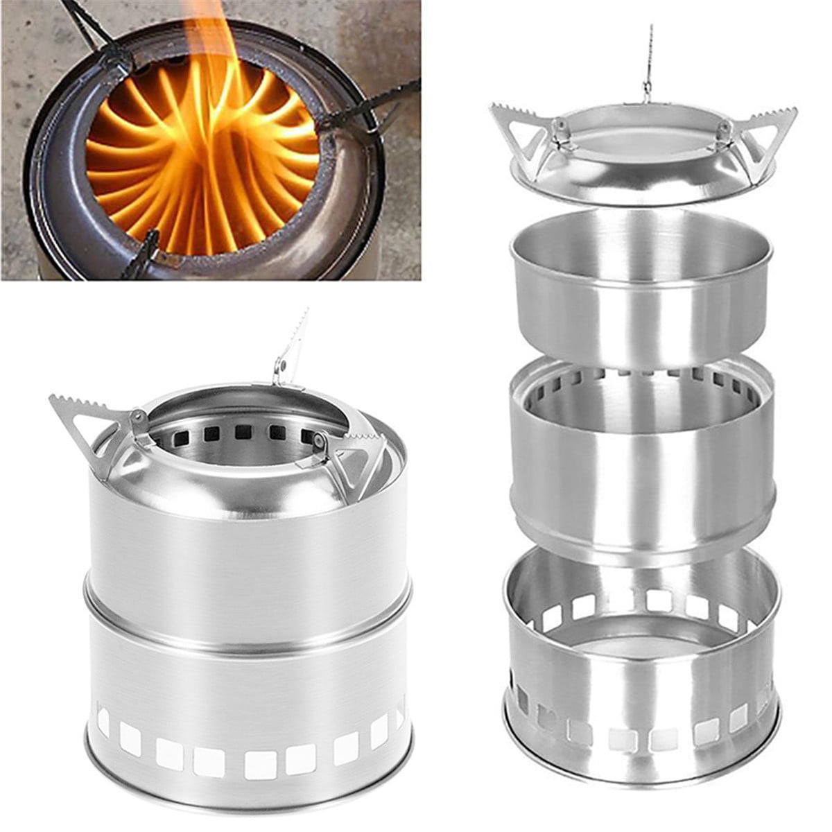 Portable Camping Alcohol Stoves for Outdoors Cooking Backpacking Stove