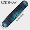 thumbnail image 3 of Yayeee Double Oven Mitt Kitchen Heat Resistant Baking 35" x7" Quilted Glove, Purple Moonlight Forest, 3 of 6