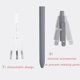 thumbnail image 4 of 5 Pcs Gel Ink Pens Set, 0.5mm Medium Tip Black Ink Rollerball Pens for Smooth Writing, Quick Drying for School Office, 4 of 5