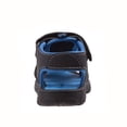 thumbnail image 4 of Rugged Bear Boy Closed Toe Toddler Sport Sandals, Black Cobalt, 8, 4 of 5
