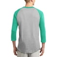 thumbnail image 2 of Ma Croix Mens Baseball Raglan 3/4 Sleeve Plain Jersey Team Uniform Athletic Sportswear T Shirt, 2 of 6