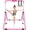 Pink, variant on Expandable Gymnastics Bars, Adjustable Height Gymnastic Horizontal Bars, Children Folding Training Bar for Kids