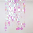 thumbnail image 4 of Pink Sequin Beaded Curtains,Iridescent Faux Crystal Bubble Doorway Beads Curtain,Window Door Curtains for Kids Bedroom Room Closet Divider and Wedding Party Backdrop Decoration,20 Pcs,3.3 ft, 4 of 8