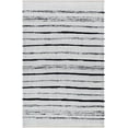 thumbnail image 2 of Hauteloom Vinny Wool Living Room, Bedroom Area Rug - Contemporary - Ivory, Black - 2' x 3', 2 of 7