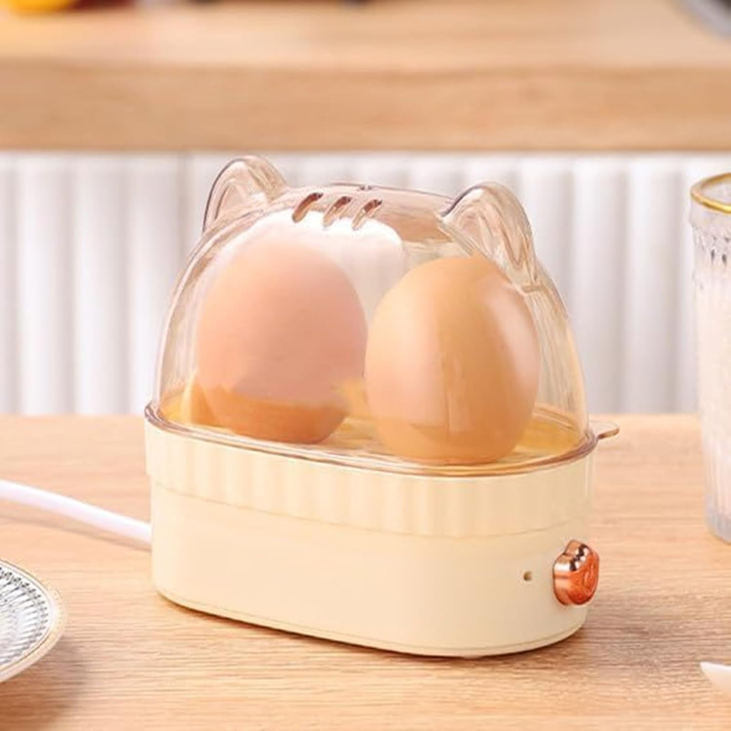 Dash Rapid Egg Cooker: 6 Egg Capacity Electric Egg Cooker for Hard