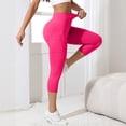 thumbnail image 4 of HKYNLAG 3D Metabolic Booster Leggings, 3D Compression Leggings, High Waist Tummy Control Resistance Band Legging Hot Pink XXL, 4 of 5