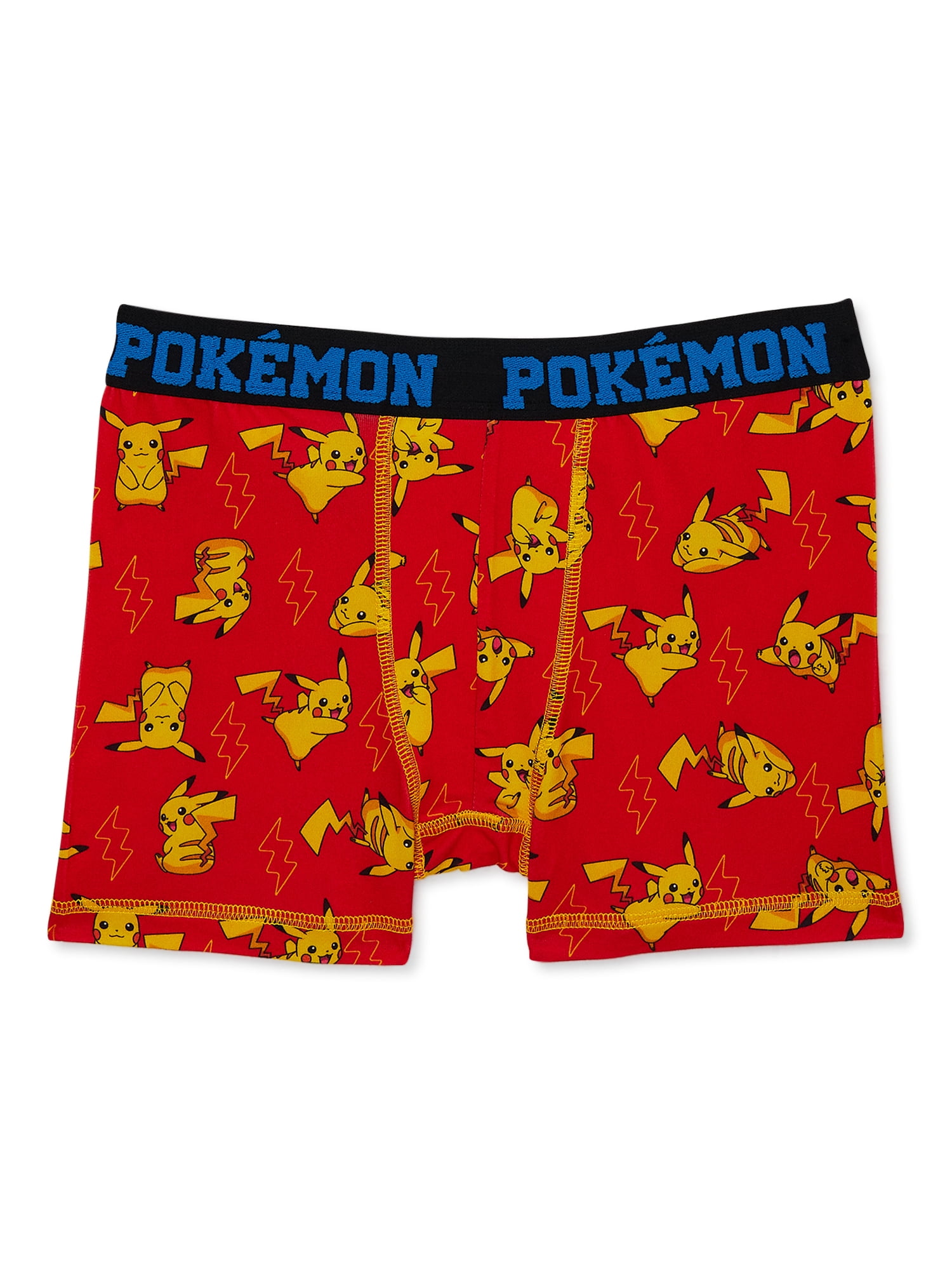 4Pcs/pack Kawaii Pokemon Pikachu Anime Kids Cotton Underwear Boys