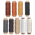 thumbnail image 4 of 1 Unidades cuero Costura kit mano encerado Hilos aguja DIY artesanía herramienta de proyecto, 4 of 8