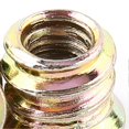 thumbnail image 3 of Zinc Plated Carbon Steel Furniture Hex Drive Nut Wood Insert Nuts (M6*10mm), 3 of 5