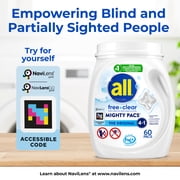 all Free Clear Mighty Pacs, 60 Count