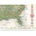 thumbnail image 3 of USA Map Poster With National Parks with USA Travel Destinations - Nautilus Edition US Travel Map Wall Posters - National park checklist (24W x 18H inches), 3 of 9