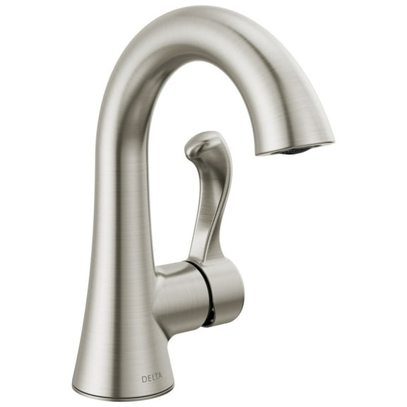 Delta 15897Lf Esato 1.2 GPM Single Hole Bathroom Faucet - Nickel