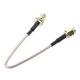 thumbnail image 2 of Sma Female Sma Male F / M Antenna Connection Cable Adapter Black + Gold, 2 of 4