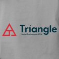 thumbnail image 3 of CafePress - Triangle Tagline Horizontal T Shirt - Womens Comfort Colors® Shirt, 3 of 4