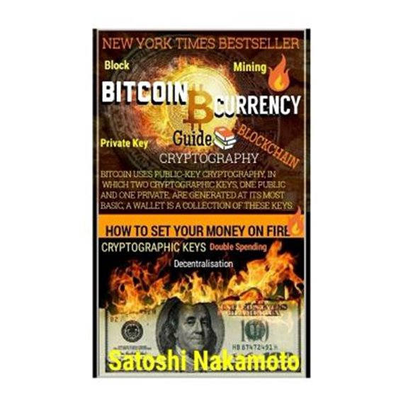 Pre-Owned Bitcoin Currency Guide: How to Set Your Money on Fire.: Cryptography Guide: Blocks, Private Key, Blockchains, Decentralization, Bitcoin, Crypt
