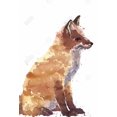 thumbnail image 3 of Renard Roux - Toile 24"x36 Pouces - Impression sur Demande, 3 of 5