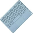 thumbnail image 3 of JINRAN IPad 10th Generation 2022 Keyboard case with trackpad Cute Color Keyboard Ultra-Thin Removable Bluetooth Smart Keyboard Cover, 3 of 8