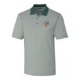 thumbnail image 2 of Men's Cutter & Buck Hunter Green Arnold Palmer Invitational Big & Tall Forge Tonal Stripe Stretch Polo, 2 of 3