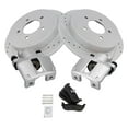 thumbnail image 2 of TRQ Rear Metallic Pads Performance Rotors & Calipers Kit Fits Select Ford Lincoln New, 2 of 6