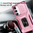 thumbnail image 5 of Funda para GANGXUN Samsung Galaxy S23 - Soporte metálico, Función magnética, Rosa, 5 of 5