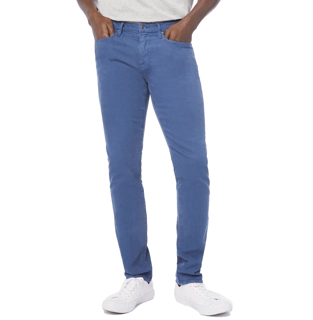 Mens Jeans Summer Navy 36x32 Slim Fit L 