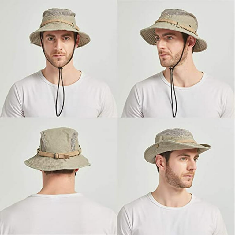 Bucket Hat Men Women Cotton Panama Army Military Style Unisex