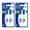 White, variant on BAZIC Correction Pen Mini White Out 5 ml, Precise Metal Tip (2/Pack), 1-Pack