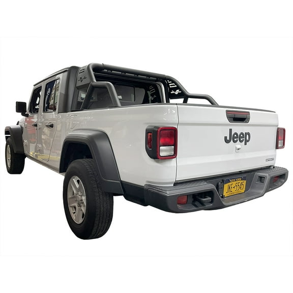 Vanguard VGRB-2202BK Black Powdercoat Bravo Bed Bar Roll Bar| Compatible with 20-22 Jeep Gladiator