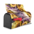 thumbnail image 2 of Balery Daisy Sunflower Lazy Cat Mailbox Cover - Standard Size-25.5x21 in, 2 of 7