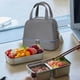 thumbnail image 5 of Bolsa de almuerzo aislante de doble capa de gran capacidad | Contenedor Bento Impermeable | Refrigerador portátil impermeable para picnic | Organizador térmico para almacenamiento de alimentos, 5 of 6