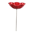 thumbnail image 4 of Estaca para jardín, para pájaros, fácil instalación, decoración novedosa, estaca para flores, cuenco para abejas, ideal para regalar, para Rojo, 4 of 8
