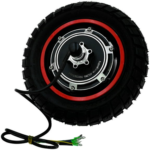 High Performances Electric Scooter Wheel Motor Set 800W Brushless Drive Weather Protective Tire Quick Mount Daily Use