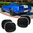 thumbnail image 2 of GTINTHEBOX 4PCS Smoked Black Rear Tail Light Lamp Lenses For 1990-1996 Chevy Corvette C4, 2 of 8