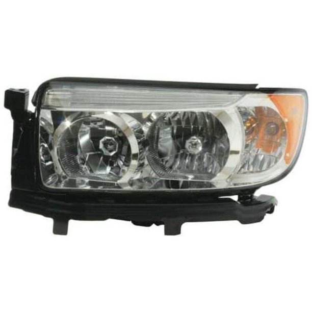 For Subaru Forester Headlight Assembly 2006 2008 Driver Side Halogen w/o Sport Package For