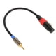 thumbnail image 4 of Cable TRS Macho A XLR Hembra ANGGREK Carcasa De Metal Salida Doble Mono XLR A Micrófono Estéreo 3,5 Mm 1,0 Pies, 4 of 8