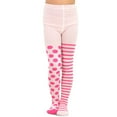 thumbnail image 4 of TeeHee Kids Girls Fashion Cotton Tights 3 Pair Pack, 4 of 7