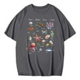thumbnail image 4 of Graphic Tees For Women, Oversize Loose Fit Short Sleeve Top Style Casual Summer, 4 of 4