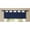 609 Navy, variant on Thermalogic Weathermate Room Darkening Tab Top Flat Valance for Windows 40" x 15" Navy